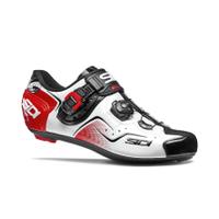 Sidi Kaos Carbon Cycling Shoes - White/Black/Red - EU 48/UK 11.5