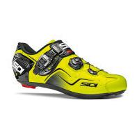 Sidi Kaos Carbon Cycling Shoes - Black/Yellow Fluo - EU 38/UK 4