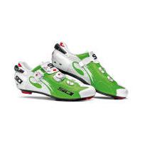 Sidi Wire Carbon Air Vernice Cycling Shoes - White/Green - EU 38/UK 4
