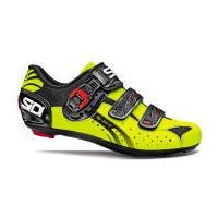 Sidi Genius 5 Fit Carbon Cycling Shoes - Black/Yellow Fluo - EU 36/UK 3