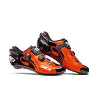 Sidi Wire Carbon Vernice Cycling Shoes - Orange/Black - EU 48/UK 11.5