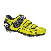 sidi buvel mtb shoes yellow fluoblack 45