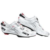 Sidi - Wire Carbon Vernice Shoes (S/play Sole) Wh/Wh 45