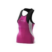 skins tri400 womens racer back top blkorchid xs