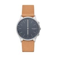 Skagen Jorn Connected Leather silver/brown