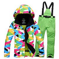 Ski Wear Ski/Snowboard Jackets / Clothing Sets/Suits Women\'s Winter Wear Polyester Winter ClothingWaterproof / Thermal / Warm / Windproof