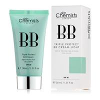 skinChemists Triple Protect BB Cream with SPF 30 - Light (30ml)