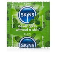 Skins Minty Mouthful Flavour Condom - 100 Pack