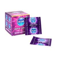 skins condoms extra large cube pack16 condoms