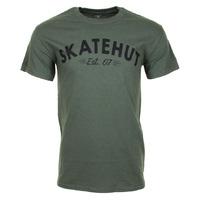 SkateHut Arch T-Shirt - Military Green