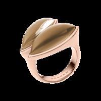 skagen rose coloured ditte ring ring size m5