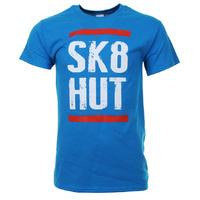 SkateHut SK8 T-Shirt - Sapphire Blue