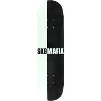 SK8 Mafia Black & White Skateboard Deck - 7.75\