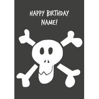 Skull | Children\'s Birthday Car...