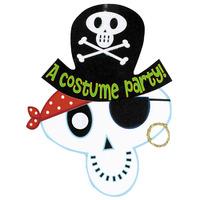 Skeleton Pirate Invitations