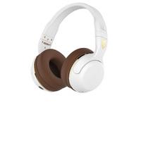 skullcandy hesh 20 whitebrowngold bluetooth headphones