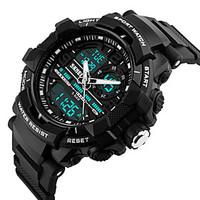 SKMEI 1164 Men\'s Woman Watch Outdoor Sports Multi - Function Watch Waterproof Sports Electronic Watches 50 Meters Waterproof