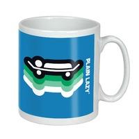 SKATER PLAIN LAZY MUG