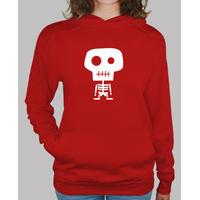 skeleton sweatshirt girl