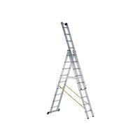 skymaster industrial combination ladder 3 part 3 x 14 rungs