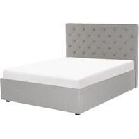 skye super king size bed with storage cool grey