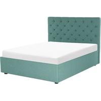 Skye Super Kingsize Bed With Storage, Teal