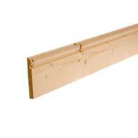 Skirting (T)19.5mm (W)144mm (L)2400mm Pack of 1