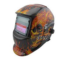 Skull Pattern Solar Auto Darkening PP Welding Mask/Welding Helmet