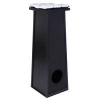 Skyline Felidaes Palace Antonio Scratching Barrel - Black