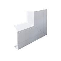 Skirting trunking Flat Angle Up White - E481301