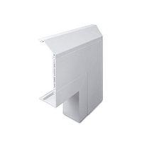 skirting trunking flat angle down white e481291