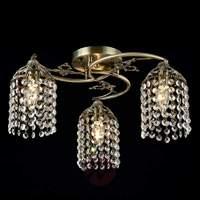 Skipper ceiling lamp with elegant crystal hanging