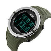 SKMEI 1209 Men\'s Woman Watch Outdoor Sports Multi - Function Watch Waterproof Sports Electronic Watches 50 Meters Waterproof