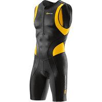 skins tri400 sleeveless tri suit w front zip