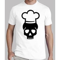 skull chefs hat