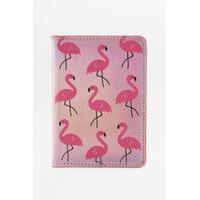 skinnydip flamingo passport cover pink