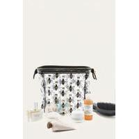 Skinnydip Queen Bee Washbag, CLEAR