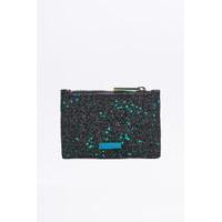 Skinnydip Black Bug Glitter Coin Purse, BLACK