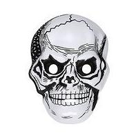 skull mask plastic halloween skulls skeletons masks eyemasks disguises ...