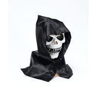 Skull Overhead Mask With Hood