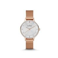 Skagen Ladies\' Anita Refined Rose Gold Watch