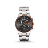 skagen mens balder titanium chronograph watch