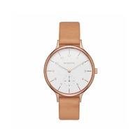 skagen ladies anita leather watch