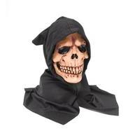 Skull Mask With Black Hood