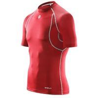 Skins Carbonyte Short Sleeve Baselayer - Red, Red