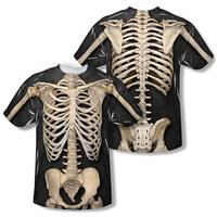 Skeleton Costume Tee (Front/Back Print)