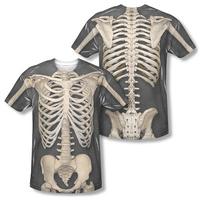 Skeleton Costume Tee (Front/Back Print)