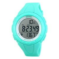SKMEI Unisex Pedometer LCD Digital Rubber Band Sports Watch Cool Watch Unique Watch