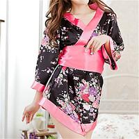 sklv womens polyester kimono uniforms cheongsamsrobesultra sexysuits n ...