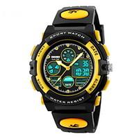 skmei kids sport watch lcd calendar chronograph water resistant water  ...